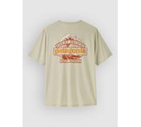 T-shirt Patagonia Cap Cool Daily Great Wave manches courtes beige - XL