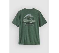 Patagonia - M's Cap Cool Daily Shirt - Great Waves - T-shirt homme Canopy Green - Light Canopy Green X-Dye - XXL