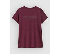 Patagonia - Women's Capilene Cool Daily Shirt Hut Tripper - T-shirt technique - XL - berry fig / light berry fig x-dye