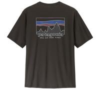Patagonia - Cap Cool Daily Shirt '73 Skyline - T-shirt technique - XS - black