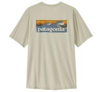 Patagonia - Cap Cool Daily Shirt Boardshort Logo - T-shirt technique - S - dyno white