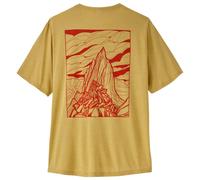 Patagonia Cap Cool Daily Shirt - Cloud Crag Men 45477 Limestone Yellow - Light Limestone Yellow X-Dye Jaune L