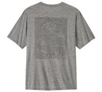 Patagonia - Cap Cool Daily Shirt Strataspire - T-shirt technique - L - feather grey