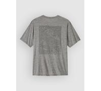 Patagonia – T-shirt Cap Cool Daily Shirt Strataspire – respirant et léger – Homme XL – Feather Grey