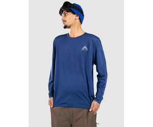 Patagonia Cap Cool Merino Blend Graphic Haut technique bleu M