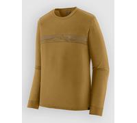 Patagonia Cap Cool Merino Blend Graphic Haut technique marron M