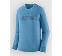 Patagonia Cap Cool Merino Blend Graphic Lycra à longues manches bleu S