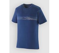 Patagonia Cap Cool Merino Blend Graphic Lycra bleu L