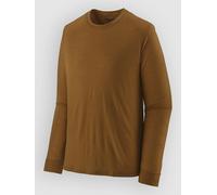 Patagonia - L/S Cap Cool Merino Shirt - T-shirt homme Wolf Brown - S