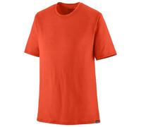 Patagonia - Cap Cool Merino Shirt - Haut en mérinos - M - pollinator orange