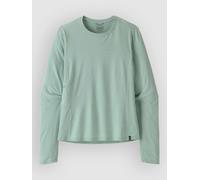 Patagonia - W's L/S Cap Cool Sun Shirt - T-shirt anti uv femme Thermal Blue - Thin Ice X-Dye - XL