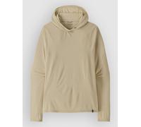 Patagonia - Cap Cool Ultra Hoody - T-shirt technique - L - pumice / dyno white x-dye
