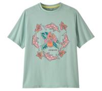 Patagonia Capilene® Silkweight T-Shirt Kid 62381 Riverbloom: Thin Ice Vert XXL