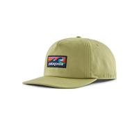 Patagonia - Casquette à visière courbée de randonnée en coton biologique et chanvre - Boardshort Label Funfarer Cap Gumtree Green en Coton - Vert Vert