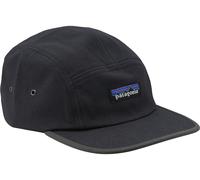 Patagonia - Casquette à visière plate en coton biologique- Unisexe - P-6 Label Maclure Hat P-6 Label: Ink Black en Coton - Noir Noir