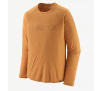 Patagonia Casquette M's L/S Cool Trail Graphic Shirt S Outline Texte Logo : Golden Caramel