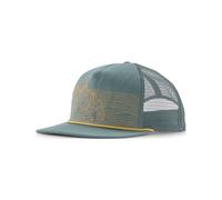 Patagonia - Casquette trucker en coton organique - Airfarer Cap Strataspire Stripe Blue Sage en Coton - Bleu Bleu