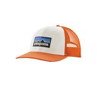 Casquette PATAGONIA P-6 Logo Trucker Hat (White w/Redtail Rust) ALL
