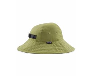 Patagonia - Chapeau déperlant durable de randonnée avec protection anti-UV - K's Trim Brim Hat Buckhorn Green en Nylon - Taille Enfant L - Vert Vert L