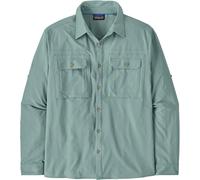 Patagonia - Chemise légère et anti-UV - M's L/S Self Guided Sun Shirt Blue Sage pour Homme - Taille XL - Bleu Bleu XL