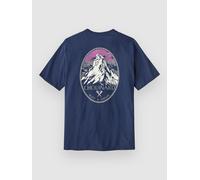 Patagonia Chouinard Crest Pocket Responsibili T-Shirt bleu M