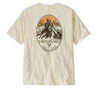Patagonia - Chouinard Crest Pocket Responsibili-Tee - T-shirt - M - birch white