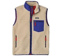 Patagonia - Men's Classic Retro-X Vest - Polaire sans manches homme Dark Natural w/Cobalt Blue - XXL