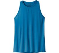 Patagonia - Débardeur de randonnée ultraléger et à séchage rapide - W's Cap Cool Ultra Tank Aquatic Blue Light Aquatic Blue X-Dye pour Femme - Taille Bleu L