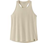 Patagonia - Débardeur de trail léger et respirant - W's Cap Cool Trail Tank Dyno White pour Femme - Taille L - Beige Beige L