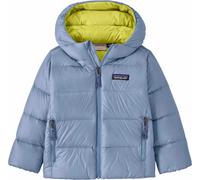 Patagonia - Doudoune chaude - Baby Hi-Loft Down Sweater Hoody Barnacle Blue - Taille Enfant 79-84 - Bleu Bleu 79-84