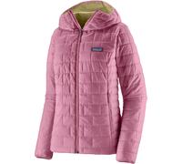 Patagonia - Doudoune chaude en PrimaLoft® - W's Nano Puff Hoody Light Violet pour Femme - Taille L Violet L