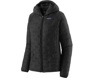 Patagonia - Doudoune compressible en duvet synthétique - W's Micro Puff Hoody Black pour Femme en Nylon - Taille M - Noir Noir M