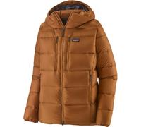 Patagonia - Doudoune en duvet nautrel - M's Fitz Roy Down Hoody Deer Brown en Nylon - Taille L - Marron Marron L
