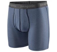 Patagonia Essential Boxer Briefs - 6 in. - Boxer homme Fathom Stripe / New Navy M - Entrejambe 6"