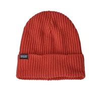 Patagonia Fishermans Rolled Beanie Bonnet, Madder Red, Taille Unique Mixte