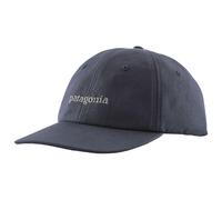 Patagonia - Fitz Roy Icon Trad Cap Text Logo Smolder Blue - Casquette