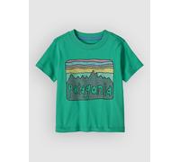 Patagonia Fitz Roy Skies Kids T-Shirt vert T03