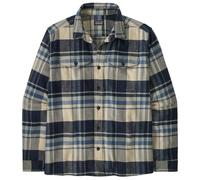 Patagonia - Fjord Flannel Shirt - Chemise - S - hibernate sunken blue