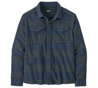 Patagonia Fjord Flannel Shirt - Chemise homme Treelined: Smolder Blue S