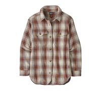 Patagonia - Women's Fjord Loft Overshirt Jacket - Chemise - S - alpenglow oar tan