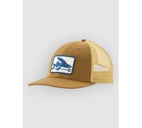 Patagonia Flying Fish Lopro Trucker Casquette marron Uni