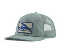 Patagonia - Flying Fish Relaxed Trucker Hat - Casquette - One Size - cover green