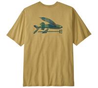 Patagonia - Flying Fish Responsibili-Tee - T-shirt - XXL - limestone yellow heritage fitz