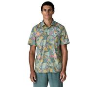 Patagonia Chemise homme Go To Shirt Moon Tripper – Coton bio respirant – Taille S Bleu Sage
