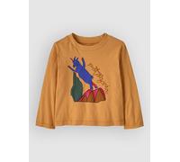 Patagonia - Baby's L/S Graphic T-Shirt - Haut à manches longues - 2 Years - rope goats dried mango