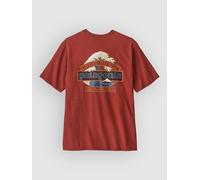 Patagonia - Great Waves Responsibili-Tee - T-shirt - L - rusty red