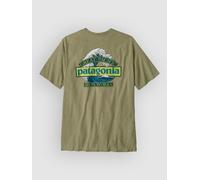 Patagonia Great Waves Responsibili- T-Shirt vert