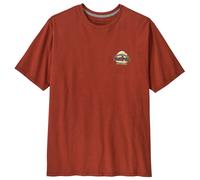 Patagonia - M's Great Waves Responsibili-Tee - T-shirt homme Rusty Red - L