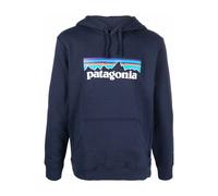 Patagonia, Homme, Sweatshirts et sweats à capuche, Bleu, Taille: M Sweat à Capuche avec Logo Imprimé