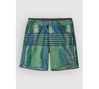 Patagonia Short de bain Hydropeak Side Shore 18'' Bleu Heritage Fitz Shore - Taille 36